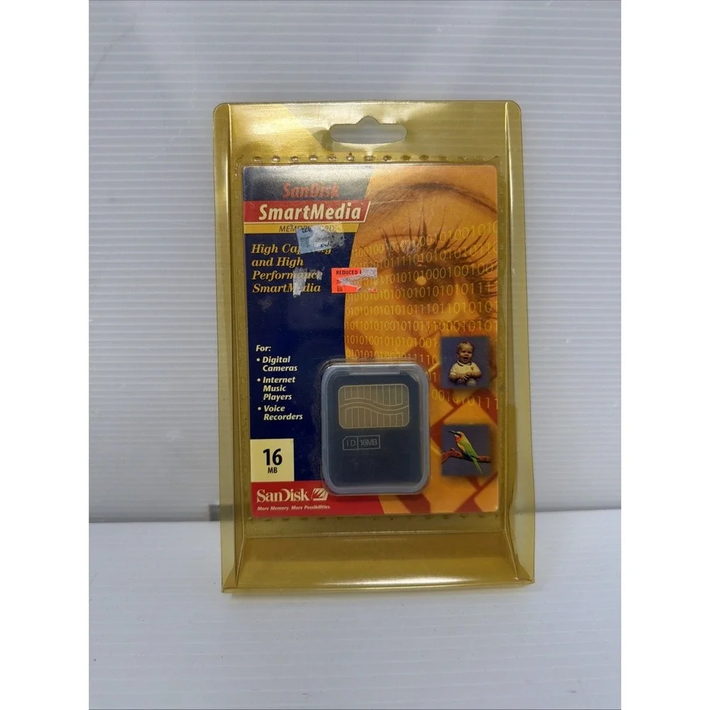SanDisk 16 MB SmartMedia Memory Card SDSM-16-490 16 MB